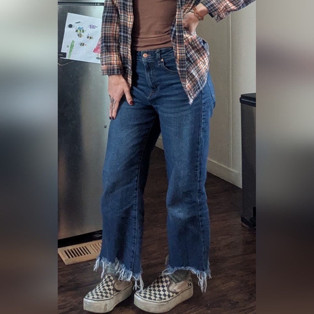 Celebrity Pink Blue Flare Jeans